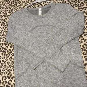 Lululemon Gray Long Sleeve Swiftly Tech